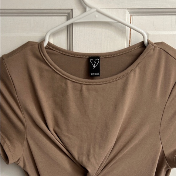 Windsor Brown Cut-Out Mini Dress - Picture 3 of 13